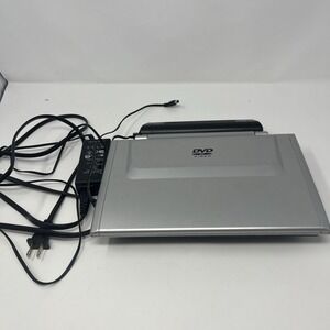 Kawasaki PVS10921 Portable DVD Player 8" Screen Silver W/ Power Cord